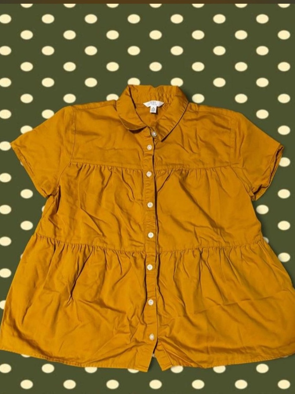 Y2K babydoll blouse